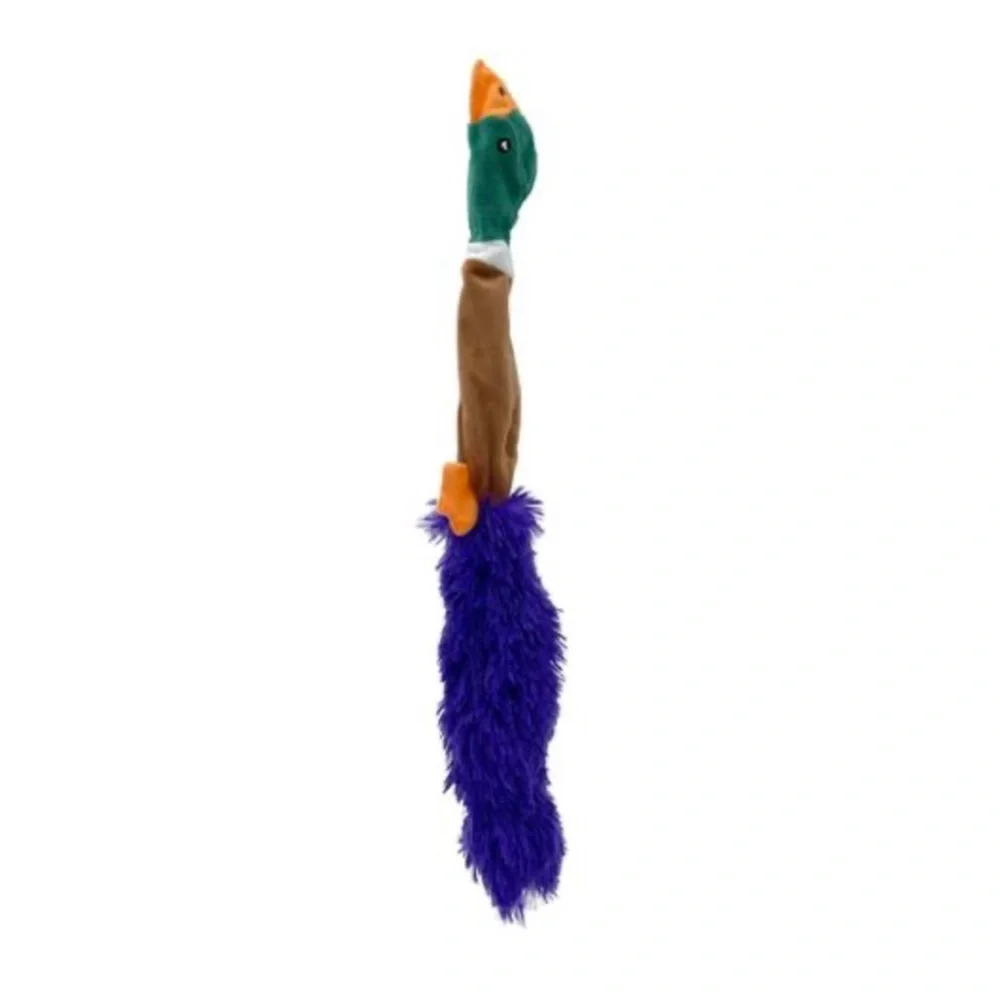 MULTIPET Empty Nester‎ Bird Unstuffed Dog Toy - Purple - 20